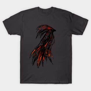 Phoenix and Ashes - Burning Feathers T-Shirt